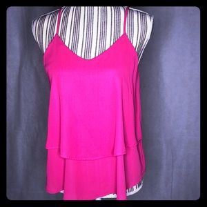 Flowy tank by Annabella Sz S Vibrant Pink